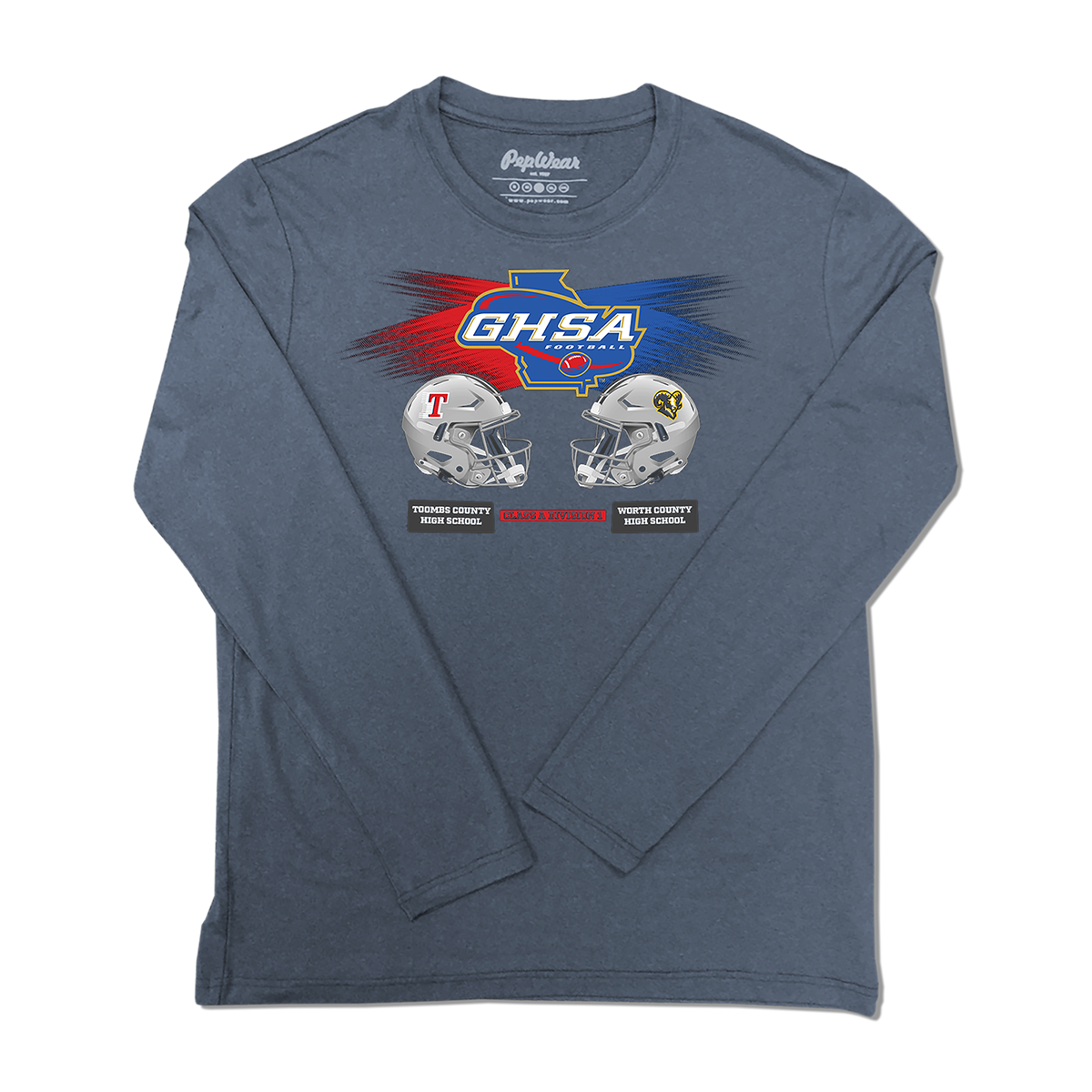 Head to Head: 2025 GHSA Football Performance Long Sleeve