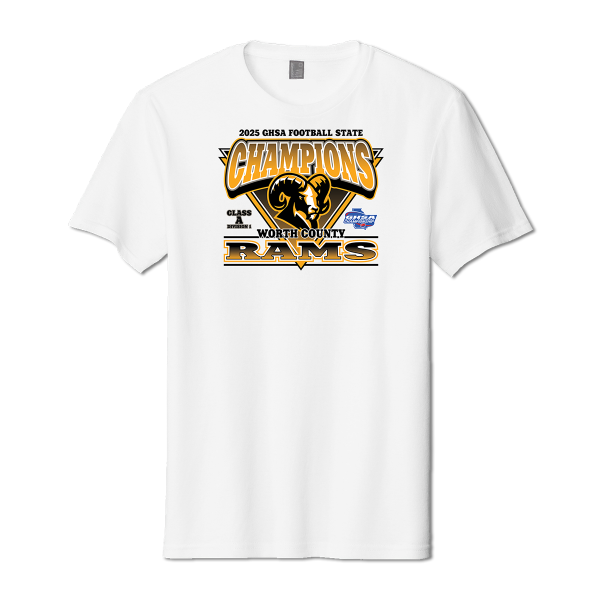 Champion: 2025 GHSA Football T-Shirt