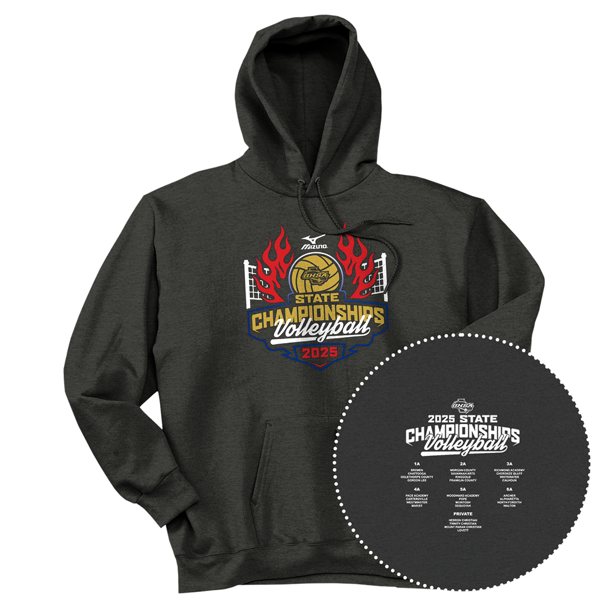 2025 GHSA Volleyball State Championships Hoodie