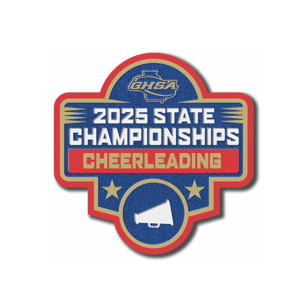 2025 GHSA Cheerleading State Championships Patch