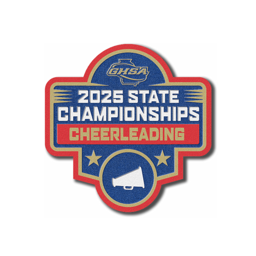 2025 GHSA Cheerleading State Championships Patch