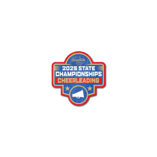 2025 GHSA Cheerleading  State Championships Pin