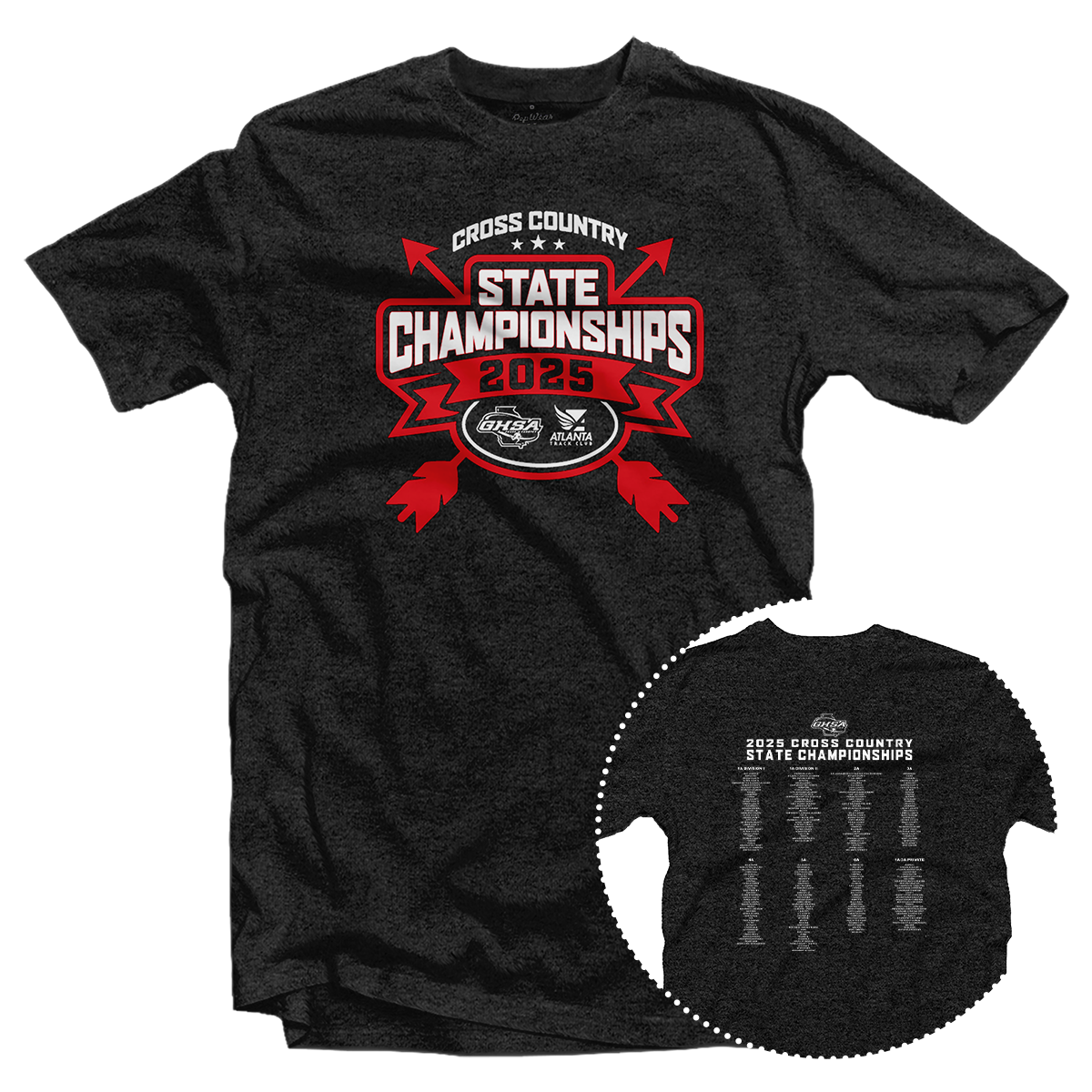 2025 GHSA Cross Country State Championships T-Shirt