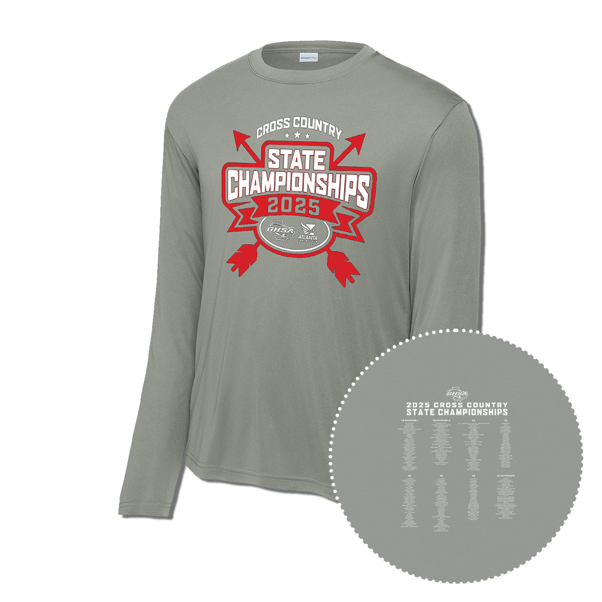 2025 GHSA Cross Country State Championships Long Sleeve