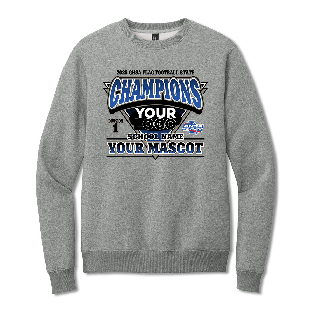Champion: 2025 GHSA Flag Football Crewneck