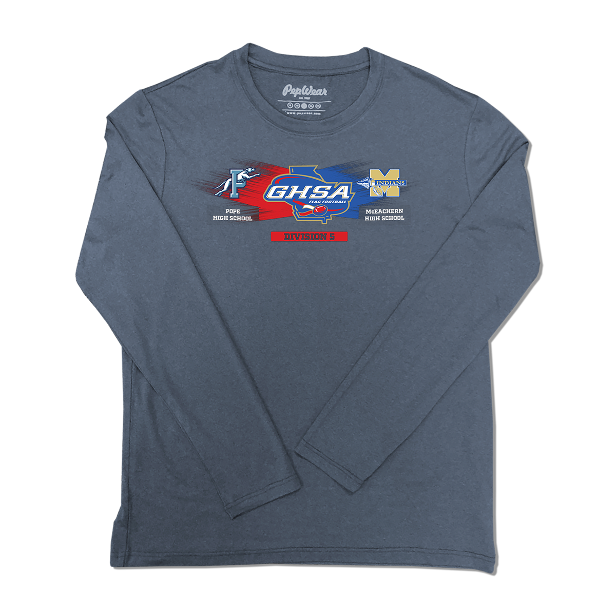 Head to Head: 2025 GHSA Flag Football Performance Long Sleeve