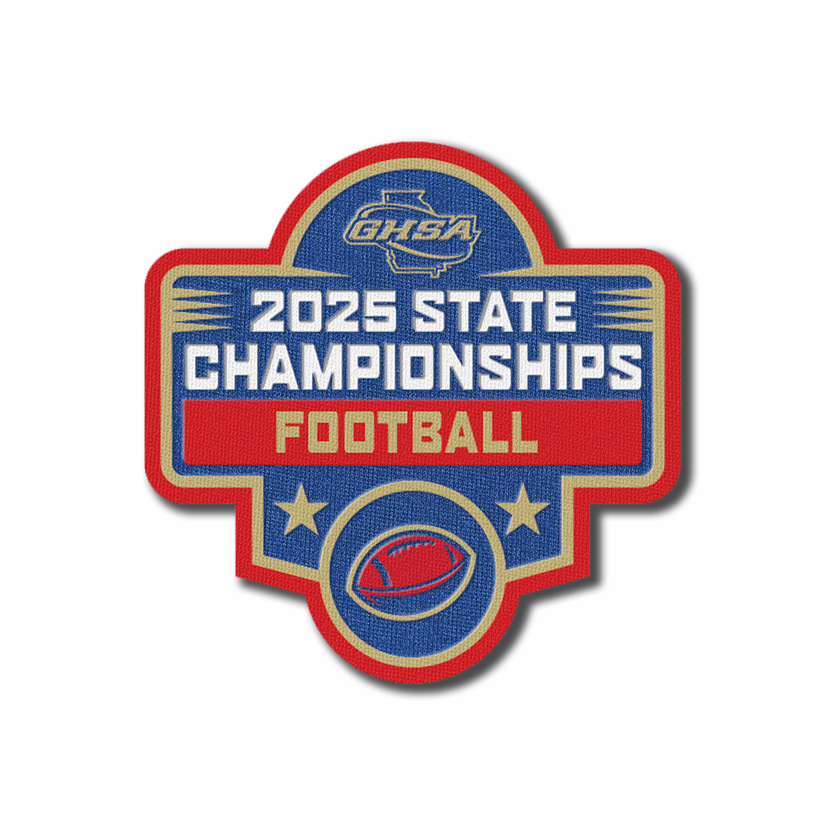 2025 GHSA Football State Championships Patch