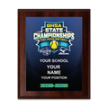 2025 GHSA Fast Pitch Softball State Championships 8x10 Plaque