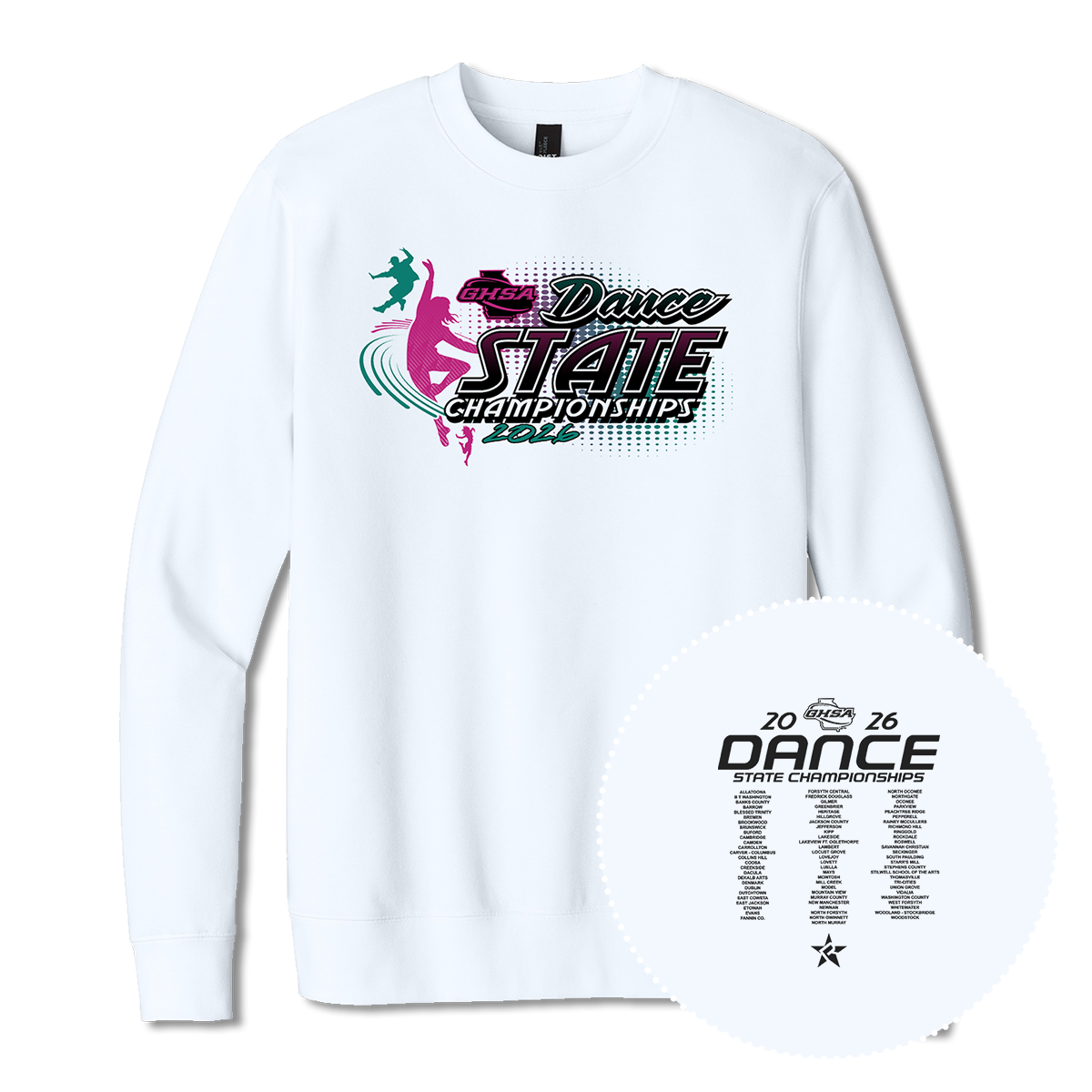 2025 GHSA Dance State Championships Crewneck