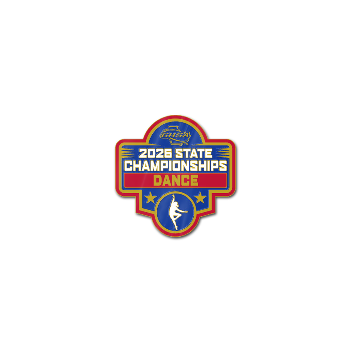 2026 GHSA Dance  State Championships Pin