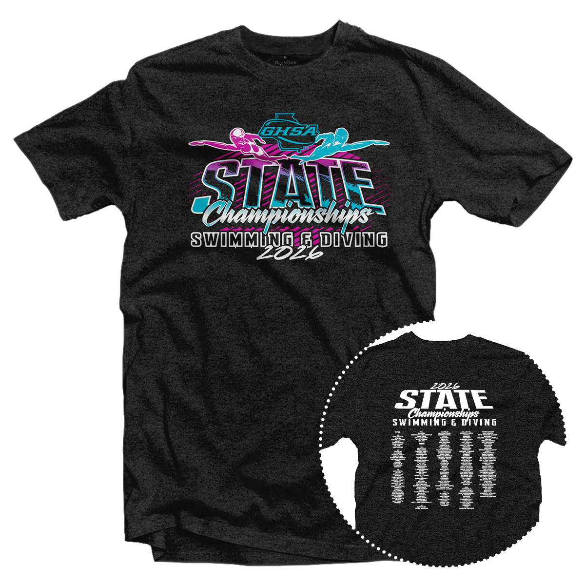 2026 GHSA Diving State Championships T-Shirt