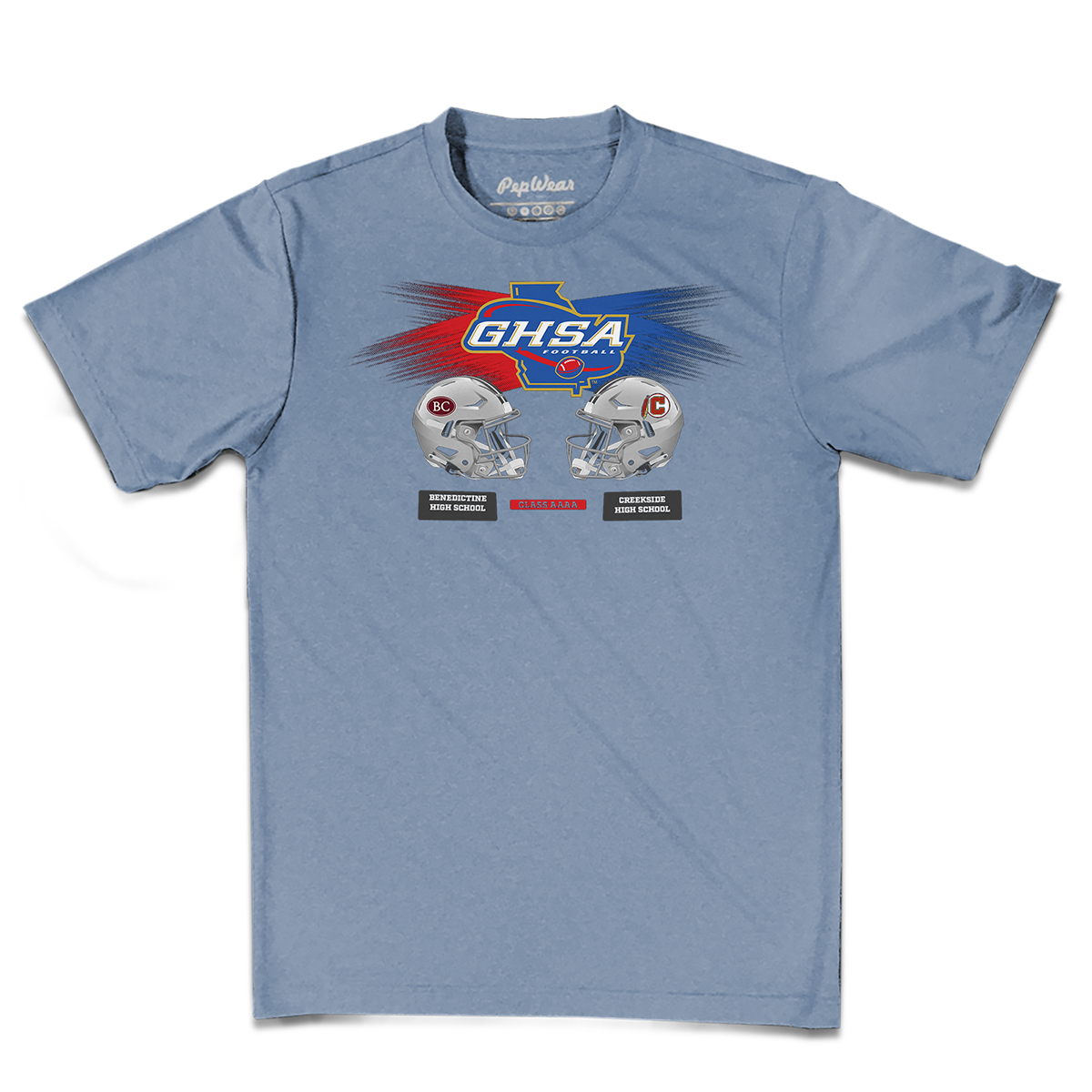 Head to Head: 2025 GHSA Football  Performance T-Shirt