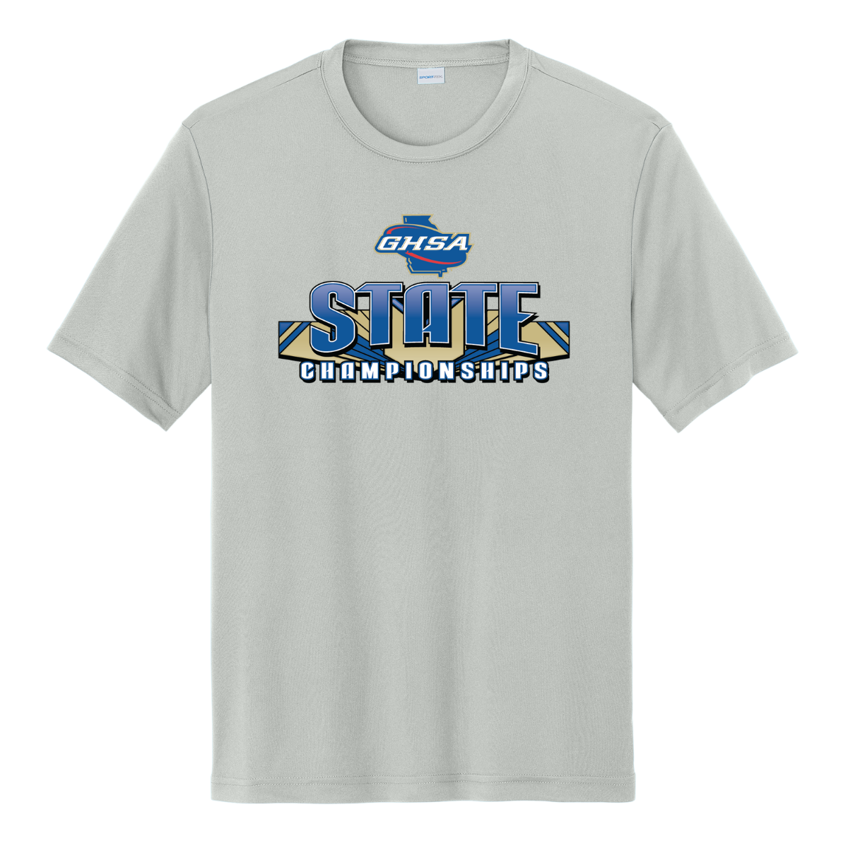 GHSA State Championships Grey Performance T-Shirt