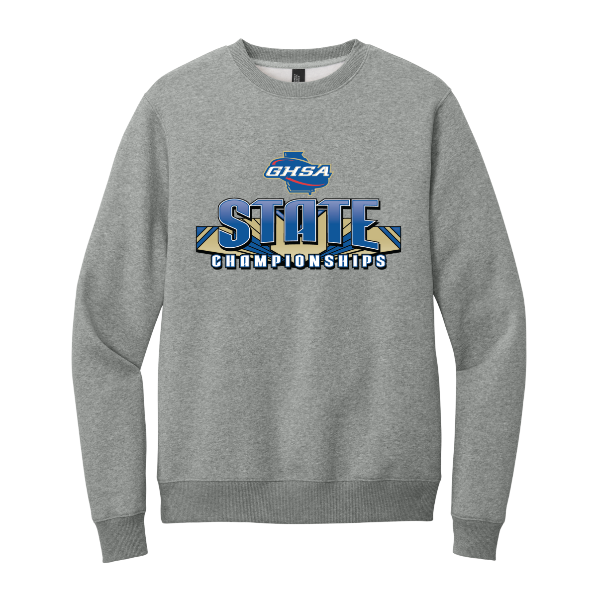 GHSA State Championships Grey Crewneck
