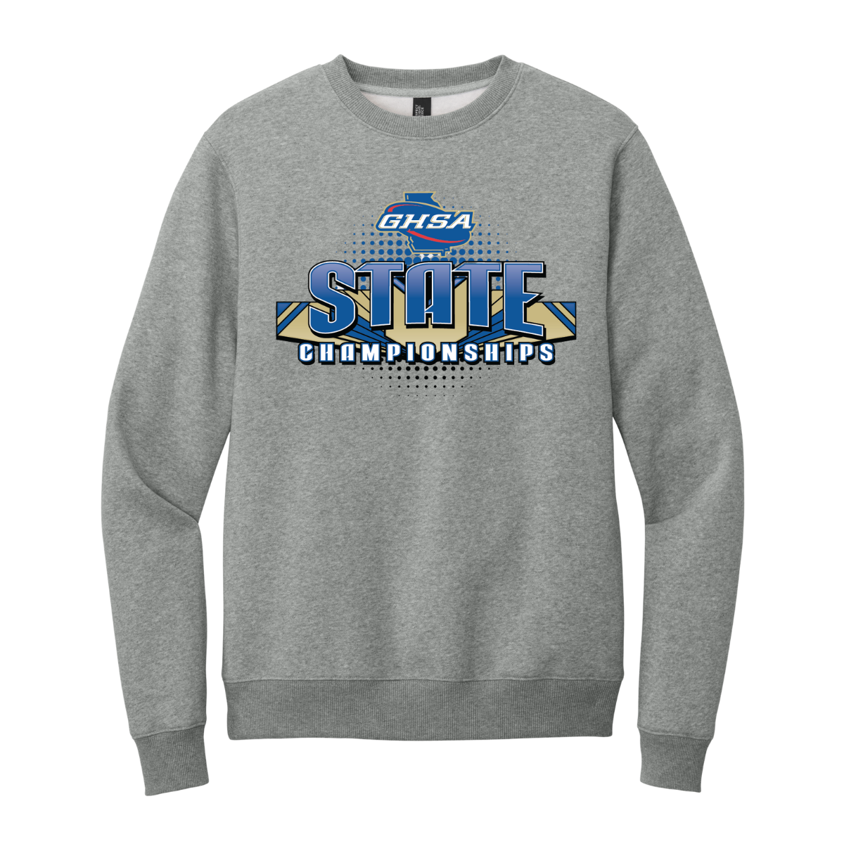 GHSA State Championships Grey Crewneck