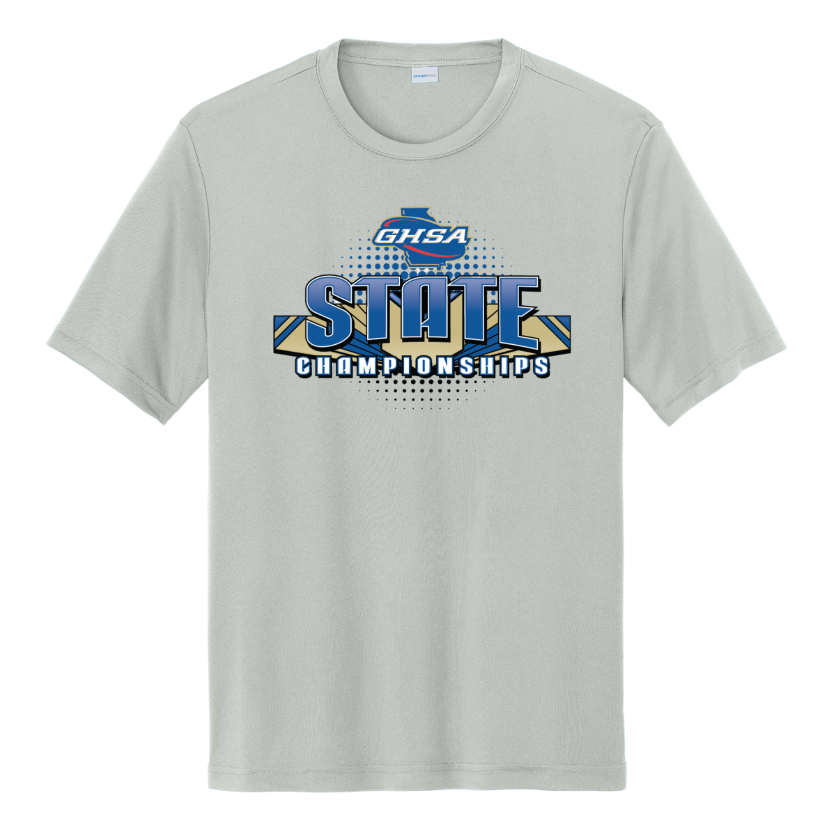 GHSA State Championships Grey Performance T-Shirt