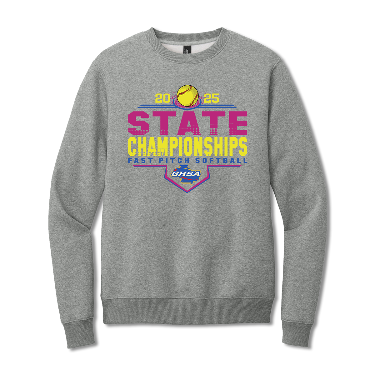 2025 GHSA Fast Pitch Softball State Championships Crewneck