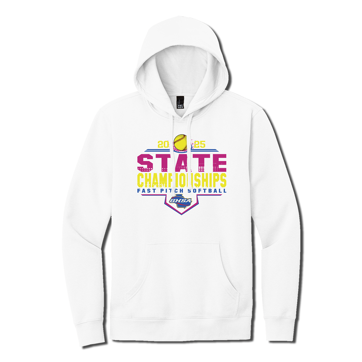 2025 GHSA Fast Pitch Softball State Championships White Hoodie